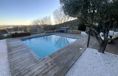 Piscine jardin La Maison Des Travaux Ales