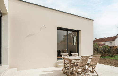 Création d'une extension au sud de Nantes 44000 - terrasse 