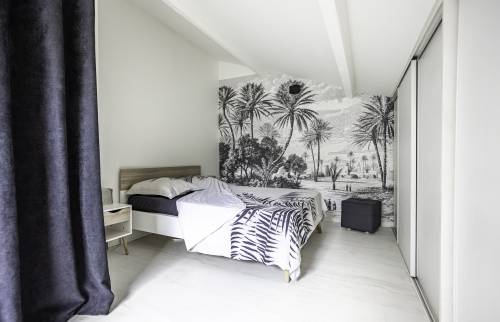 Chambre et papier peints