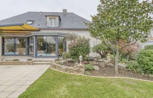 Vue véranda jardin