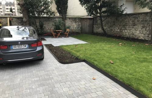 Création de l'espace parking Courbevoie (92400)