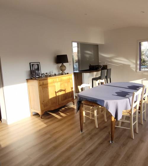 Le nouvel espace salle à manger