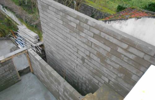 Création d'une véranda sur chambre sous-sol à MONTRICHARD (41)