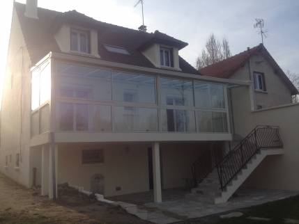 Création d'une véranda près de Chambéry