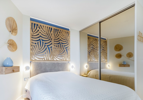 Création de dressing sur mesure dans une chambre