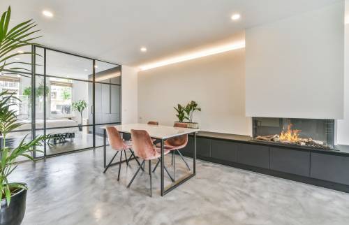 cheminée extra large