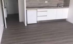 Cuisine salle à manger et pièce de vie après rénovation - Nantes 44