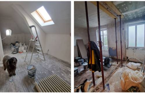 Rénovation du deuxième étage d’une maison à Colombes