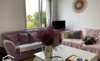 Salon de maison rénové