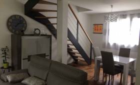 Nouvel escalier pour une nouvelle pièce de vie agrandie - Nantes (44)