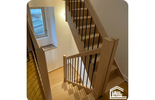Rénovation d'une cage d'escalier 