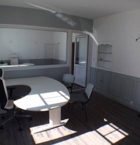 Rénovation de bureaux par l'agence de Joué-lès-Tours