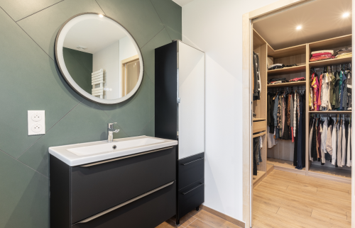 Création d'une suite parentale à la Haye-Fouassière - création salle de bain