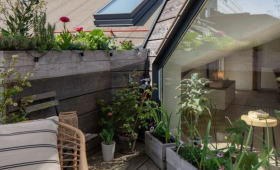 création d'une terrasse tropezienne