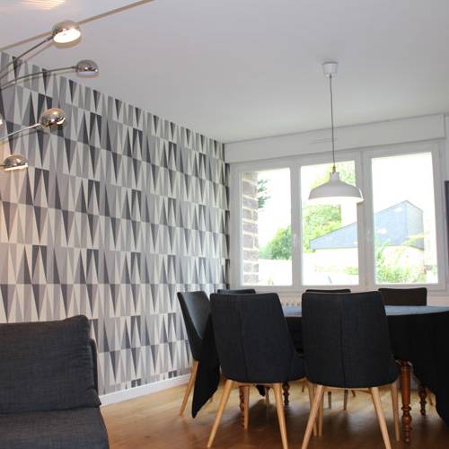 rénovation du salon à Chatou