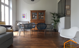 pose d'un parquet dans une maison