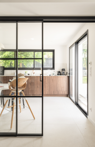 Installation d'une verrière sur-mesure