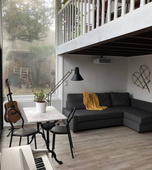 Aménagement intérieur d'une véranda