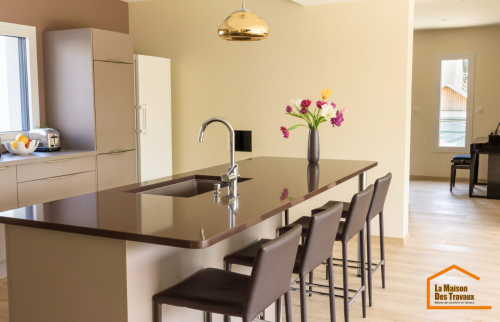 cuisine avec ilot central