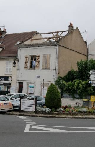 Toiture déposée