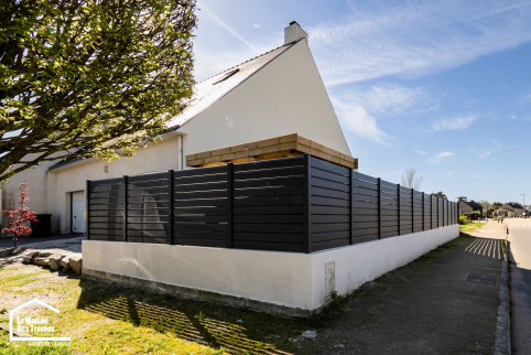 Installation d'une clôture 