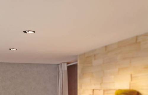 Pose de spots LED