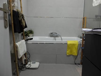 Fontaines sur saone (69270) : aménagement d'un espace buanderie avec lavabo sur mesure