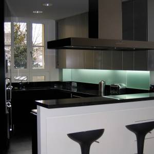 Restructuration appartement 240 m², Paris - Cuisine