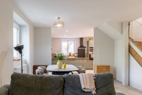 Rénovation complète d'une maison, La Tour de Salvigny (69890) : séjour