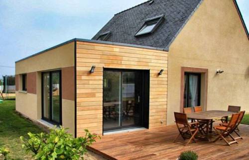 Extension en bois à La Celle-Saint-Cloud