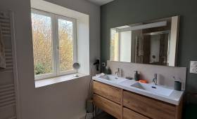 salle de bain après travaux