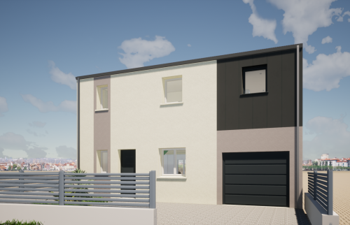 Surélévation de 20 m² pour créer une chambre et un dressing - esquisses