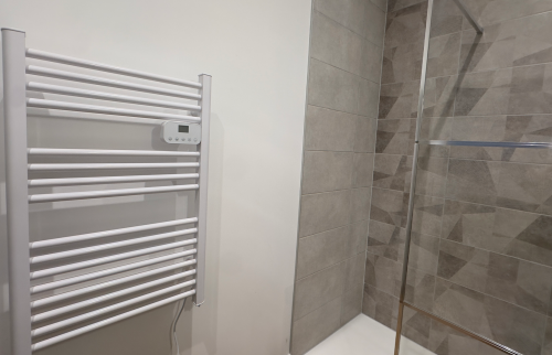 rénovation douche receveur extra plat
