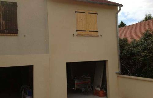 Façade en harmonie avec l'existant