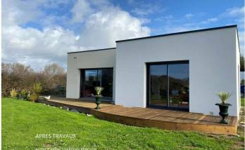 EXTENSION MAISON SARZEAU 56370 PAR LA MAISON DES TRAVAUX VANNES SARZEAU PENESTIN