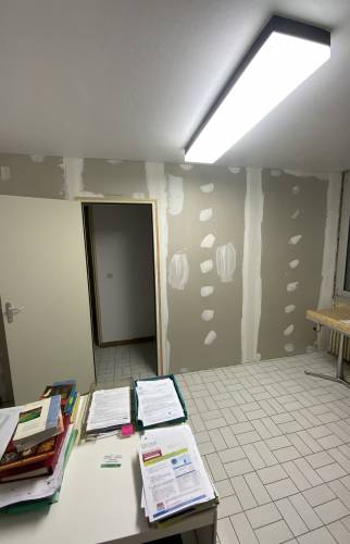 Pharmacie pendant les travaux