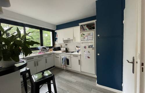 Rénovation de cuisine, revêtement de sol et meuble télé à Antony