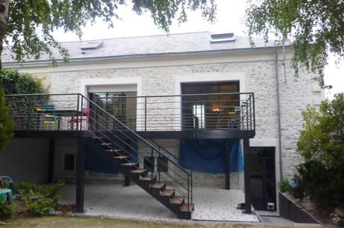 Terrasse sur étage Craponne