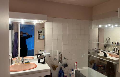 Avant et après travaux salle de bain Lyon 5ème arrondissement