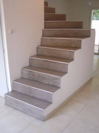 Escalier en béton ciré Haguenau