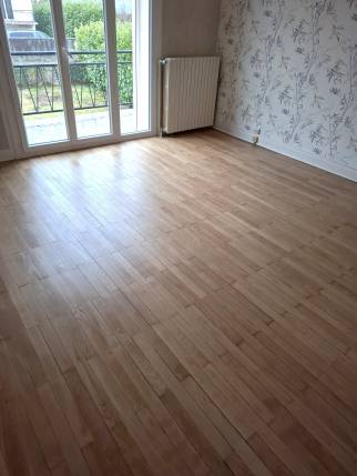  Parquet après travaux de rénovation de sol - Jujurieux 01640