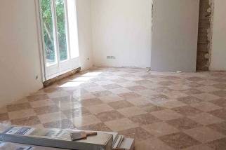 Travaux de carrelage