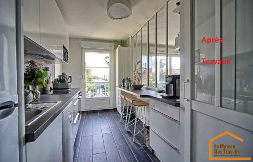 Cuisine après travaux (Montgeron 91230)