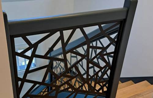 Garde-corps acier thermolaqué