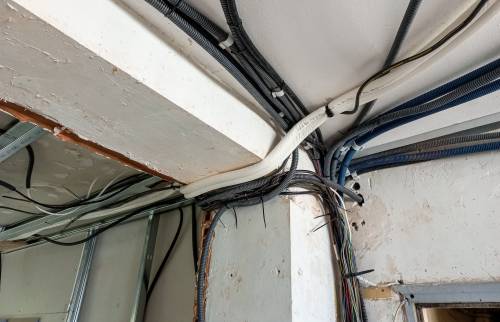 Départs électriques depuis le tableau 