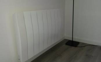 Installation de radiateur à inertie