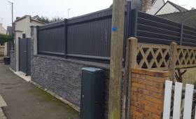 Installation d’une clôture et d’un portail  à Tours Nord (37000)