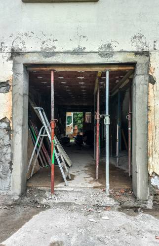 Ouverture de mur porteur