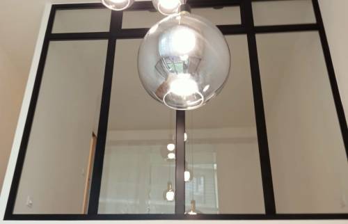 mezzanine avec verrière d'atelier