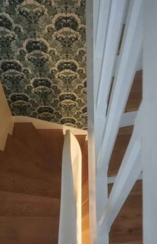 montée de l'escalier